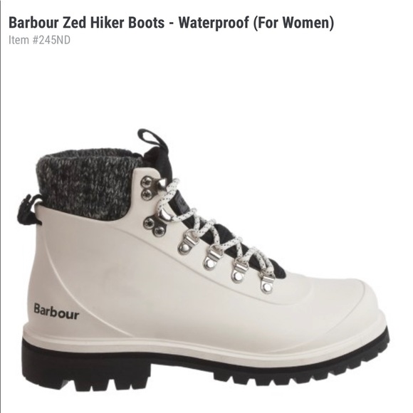 Barbour | Shoes | Barbour White Hiking 